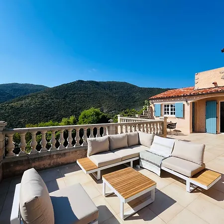 Stunning With Pool, Sea View & Petanque In Golfe Saint Tropez