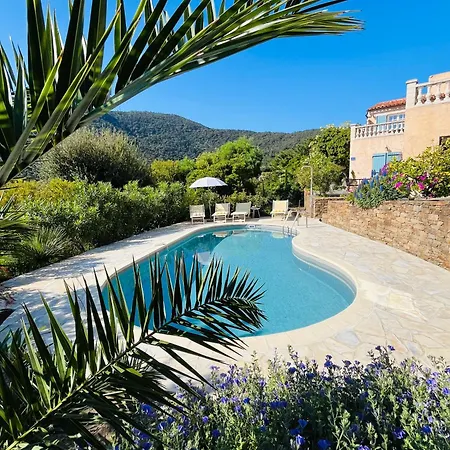 빌라 Stunning With Pool, Sea View & Petanque In Golfe Saint Tropez *